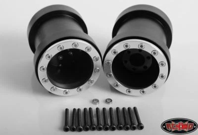 Universal Monster Truck Beadlock Wheels V2 For Tamiya Clod Buster DELRIN Z-W0147 - Image 1 of 4