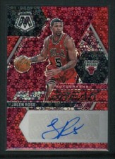 2022-23 JALEN ROSE 25/49 AUTO PANINI MOSAIC FAST BREAK DISCO RED AUTOGRAPHS