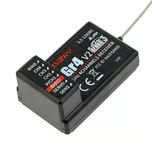 Flysky FS-FGR4 V2 Receiver 2.4G 4CH Can Be PPM/IBUS for FS-FG4 Transmitter - Picture 1 of 5