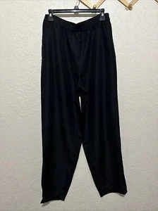 Diane Von Furstenberg Women Pants 100 % Silk Elastic Waist Vtg Size XS euc - Picture 1 of 6