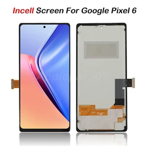 Incell Per Google Pixel 6 Display LCD Schermo Assemblato Ricambio Cornice Nera - Foto 1 di 8