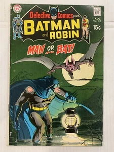 Detective Comics #402! 1970! Batman & Robin! 2nd Man-Bat! Neal Adams Cover! Key! - Picture 1 of 8