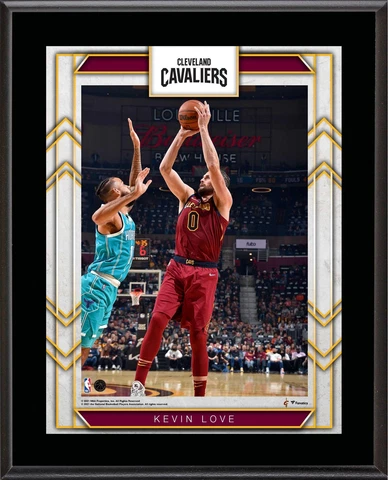 Kevin Love Cleveland Cavaliers 10.5" x 13" Sublimated Player Plaque Cover