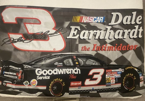 The Intimidator DEI  NASCAR Banner / Flag 2000 Dale Earnhardt #3 Cover