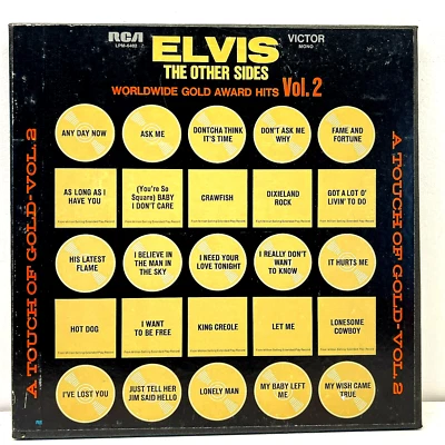 Elvis Presley Gold Award Hits Vol 2 1976 Vinyl RCA Victor Records Mono Dynaflex - Image 1 of 4