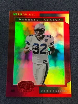 2001 Leaf Certified DARRELL JACKSON Seattle Seahawks 2/75 Mirror Red (NV20) - Image 1 of 2