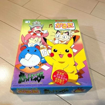 Pokemon Karuta Traditional Playing Card Pikachu w/Box Complete Set - Image 1 of 4