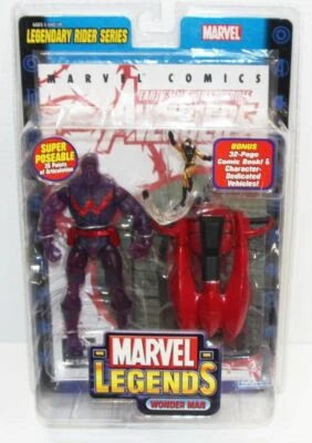 Marvel Legends Rider Nuevo en Paquete - Figura de Acción Wonder Man y Yellowjacket 2005 Toybiz Foto 1 de 4
