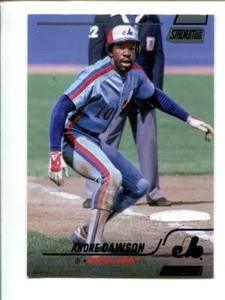 2022 Topps Stadium Club Black Foil #56 Andre Dawson ⚾ - Picture 1 of 1