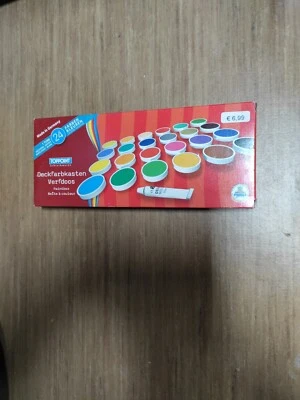 STYLEX TOPPOINT Toppoint jetzt Stylex Deckfarbkasten 24 Farben mit Deckweiß 28170