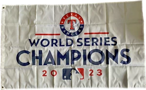 2023 Texas Rangers World Series Championship Flag MLB - Picture 1 of 1