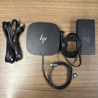 HP USB-C DOCK G5 HSN-IX02 docking station HDMI DP 4K Type-C w/ 120W Adpt Free SH - Image 1 of 4