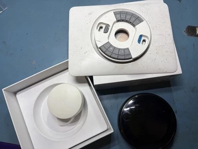 Google Nest Thermostat E260129 Model A0013 Smart Learning Programmable Stainless - Image 1 of 4