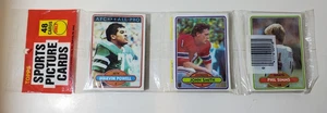 1980 Topps Football Cards Rack Pack #225 Phil Simms Giants Rookie RC On Front - Bild 1 von 9