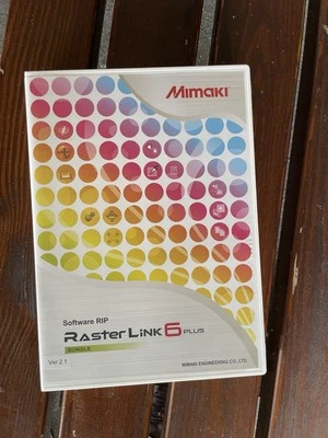 Original Ver2.1 Raster Link 6 Plus Rip Software with CD for Mimaki Printer - Bild 1 von 4