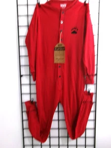 NEW LAZY ONE ๐ฅ MENS WOMENS UNI XS==FLAP JACKS / BACK FLAP LONG JOHNS / PAJAMAS - Picture 1 of 10