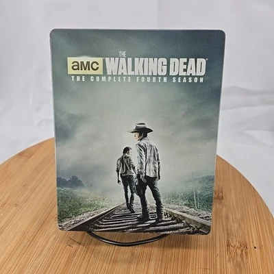 The Walking Dead: The Complete Fourth Season Blu-Ray Collectible Steelbook   - Image 1 of 3