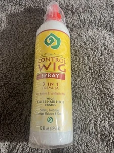 Control Wig Spray 3 In 1 Formula Human And Synthetic Wigs,Falls and Hair Braids - Picture 1 of 3
