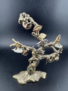 Vintage Metal Jewelry Tree – Abstract Branch Design - Picture 1 of 4