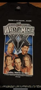 WWE Wrestlemania 20 Event T-Shirt  Large  - Picture 1 of 2