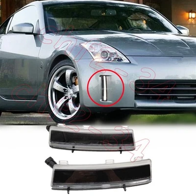 Luz de circulación diurna LED para Nissan 350Z Z33 2006-2009 luz antiniebla parachoques de conducción Foto 1 de 4