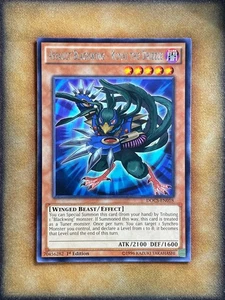 Yugioh Assault Blackwing - Kunai the Drizzle DOCS-EN018 Rare 1st Ed NM - Picture 1 of 1