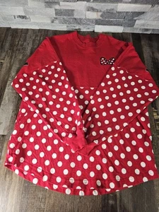 Disney Parks Spirit Jersey Walt Disney World Size Small Minnie Mouse Polka Dot - Picture 1 of 7
