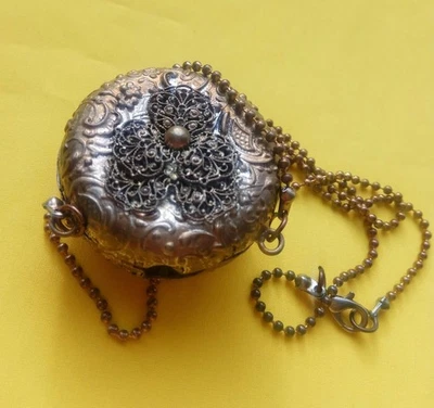 Swiss Antique Pre-1800's 40mm Protective Case for Pocket Watch With Chain - Image 1 of 4