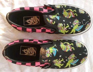 Vans Glow Unicorn T Rex Slip On Skate Shoe Size 10.50 Little kid - Picture 1 of 12