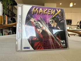 Maken x Complete CIB for Sega Dreamcast 2000 Tested, Authentic
