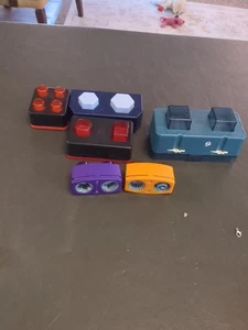 Lot Of 6  Creative Memories Paper Punches Square Round Octagon Halloween - Picture 1 of 10