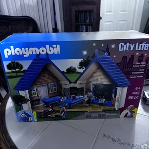 Playmobile 5662 City Life Schulhaus mit Karton & Anleitung LESEN - Bild 1 von 14