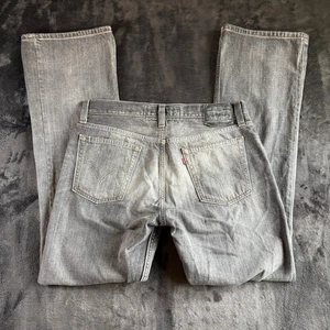 Levi's 527 Low Boot Cut Jeans Men's Size 34x34 Gray Denim - Picture 1 of 9