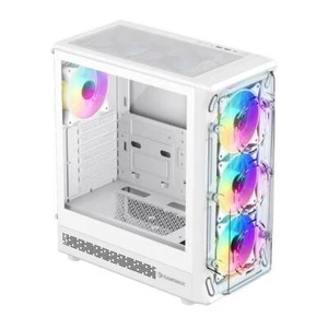 GameMax Starlight 2 AW ATX Mid Tower White PC Case with Tempered Glass Side - Afbeelding 1 van 7