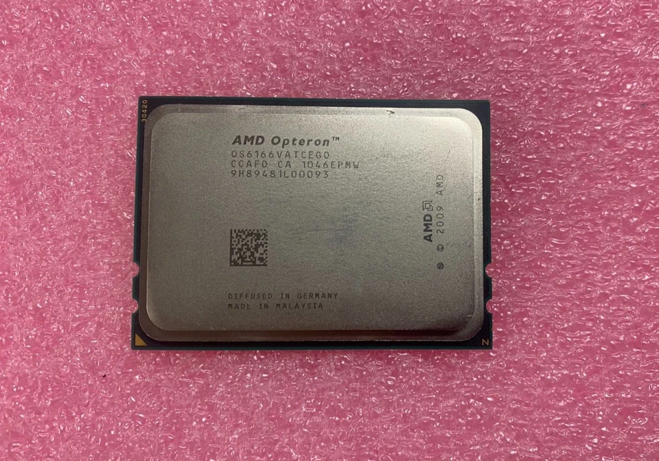 Vintage AMD OPTERON OS6166VATCEGO 12 CORE HE 1.80GHz 12MB L3 CACHE - Image 1 of 1