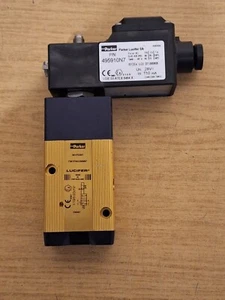 Parker Lucifer 5-Way Spring Return, 1/4" Air Solenoid Valve 341P2297-495910N7 - Picture 1 of 7