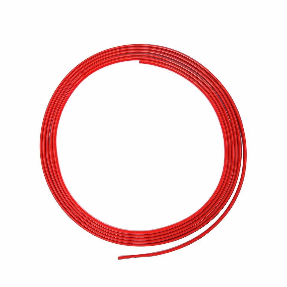 Mini Profilo Trim Adesivo per Auto Rosso, 3 mm x 3 mt - Immagine 1 di 4