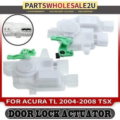 2x Rear Left & Right Door Lock Actuators for Acura TL TSX 2004 2005-2008 Sedan - Image 1 of 4
