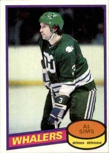 1980-81 O-Pee-Chee Al Sims #233 - Picture 1 of 2