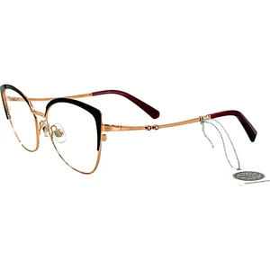 Swarovski SK5402 montatura per occhiali da vista donna metallo 001 nero lucido 54-17 - Foto 1 di 5