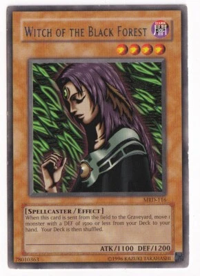 Yugioh Witch of the Black Forest MRD-116 Rare Unl Ed - Image 1 of 2
