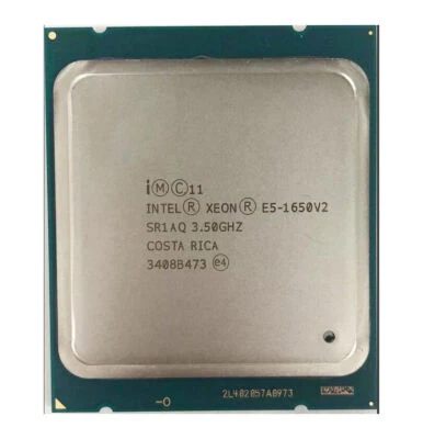 Intel Xeon E5-1650 V2 3.50 GHz 6 Cores 12Threads SR1AQ LGA2011 CPU Processor - Image 1 of 3