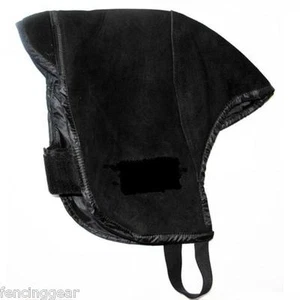 Coach padded leather suade Fencing Mask Sabre protector ONE size fits all - Picture 1 of 1