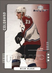 2000-01 Upper Deck MVP Third Stars #49 Milan Hejduk