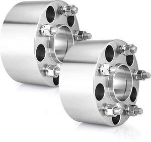 2Pcs 3" Hubcentric Wheel Spacers 5x4.75 to 5x4.75 w/ 12x1.5 Studs - Picture 1 of 9