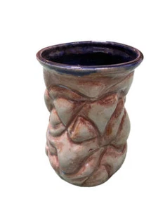 Hand Crafted Ceramic Vase, Modern Ceramic Vase, 7.5” T - Picture 1 of 4
