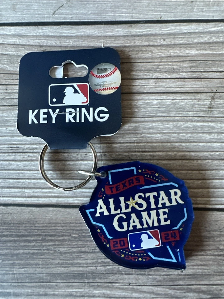 2024 MLB ALL-STAR GAME - PREMIUM ACRILIC KEY CHAIN - *NEW*. Limited stock. - Image 1 of 1