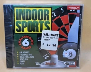 Indoor Sports PC 1997 WizardWorks Vintage CD-ROM WINDOWS 95 - Picture 1 of 2