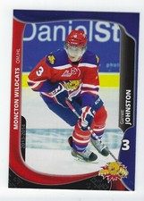 2013-14 Moncton Wildcats (QMJHL) Garrett Johnston (Utah Grizzlies)