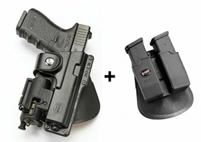 Fobus safety holster + double mag pouch glock 19, 23, 32 w tactical accessories - Image 1 of 4